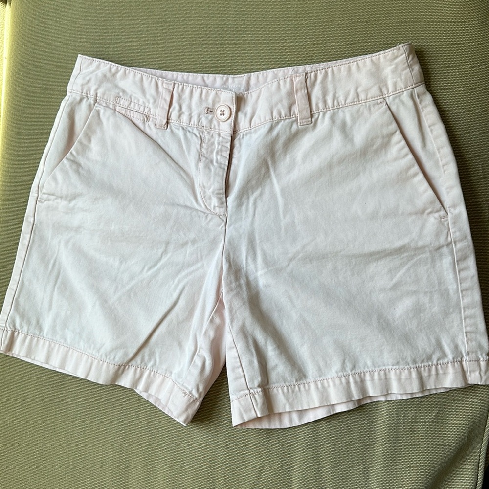 Ann Taylor LOFT Pink 6” cotton shorts